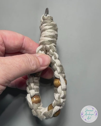Macramé Keychain 6