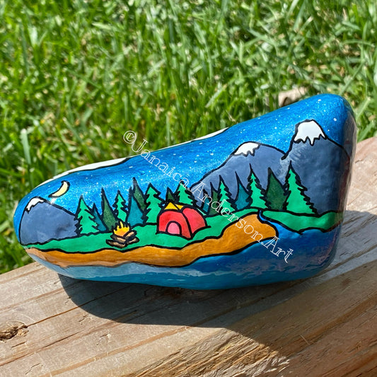 Opt Outdoors - Hand Painted Stone