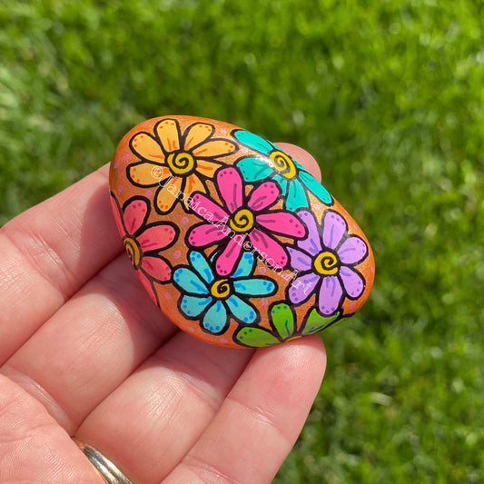 Good Luck Charm - Hand Painted Stone