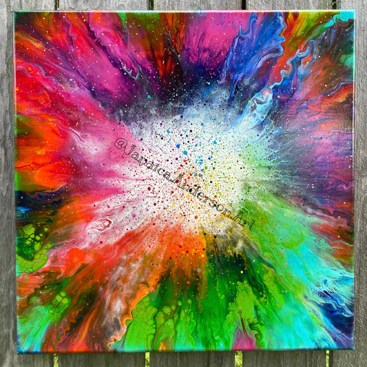 When A Unicorn Runs Into A Rainbow
