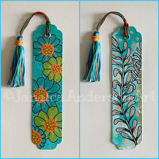 Abstract 2-Sided Bookmark No.25