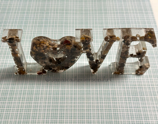 Resin LOVE Sign No.1