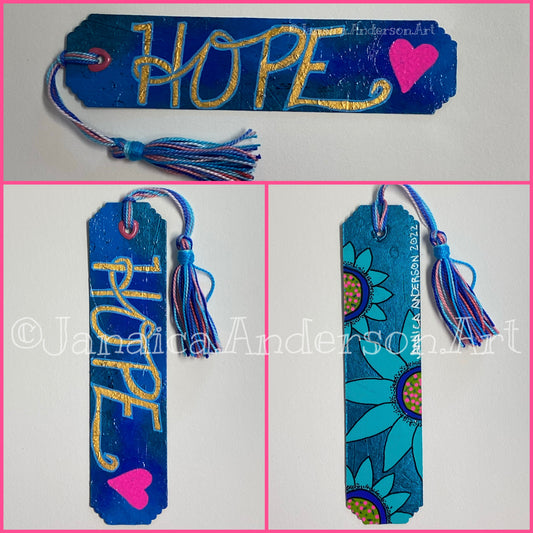 Abstract 2-Sided Bookmark No.22