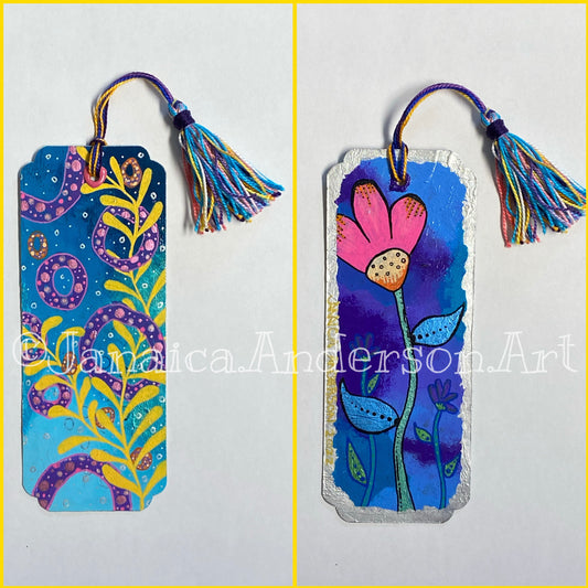Abstract 2-Sided Bookmark No.18