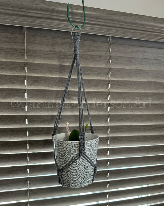 Macramé “Mini” Plant Hanger No.7